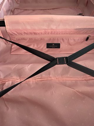 Maleta mediana Paco Martínez rosa