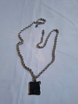 Cadena de plata con colgante