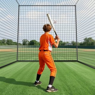 Jaula de bateo de béisbol,, jaula de bateo portáti