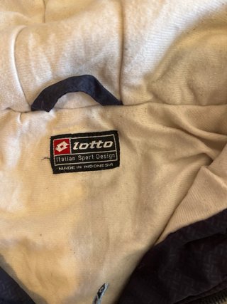 Chaqueta Lotto Vintage Azul y Blanca
