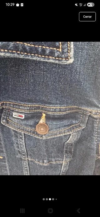 Cazadora Vaquera Tommy Hilfiger Talla S