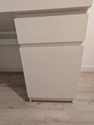 Escritorio MALM Ikea Blanco