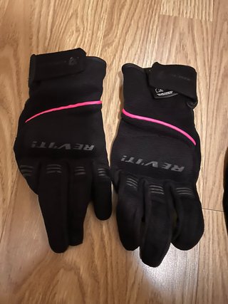 Guantes Moto REV'IT! Negros y Rosas