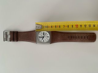 Reloj Time Force Cuero Marrón y Blanco