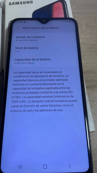 Samsung Galaxy A20e Negro 3GB/32GB