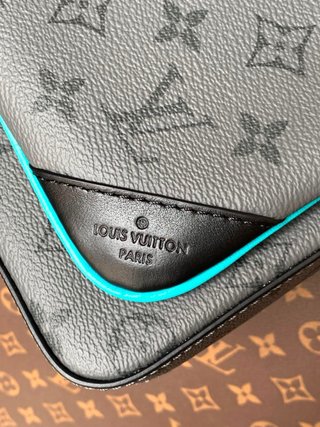 Bolso LV Gris y Azul