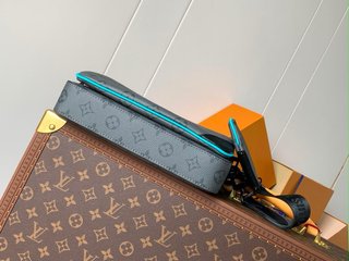 Bolso LV Gris y Azul
