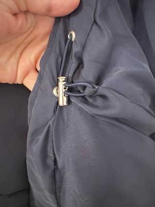 Abrigo acolchado azul Zara T. M