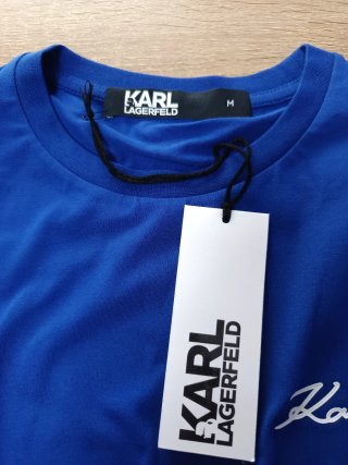 Camiseta Karl Lagerfeld Azul Talla M
