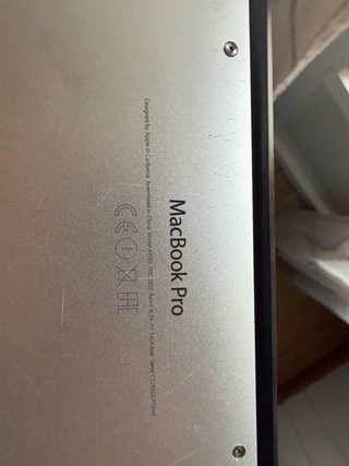 MacBook Pro Apple Gris/Plata A1502 Año 2015