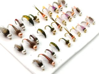 30 Ninfas de Pesca Mixtas