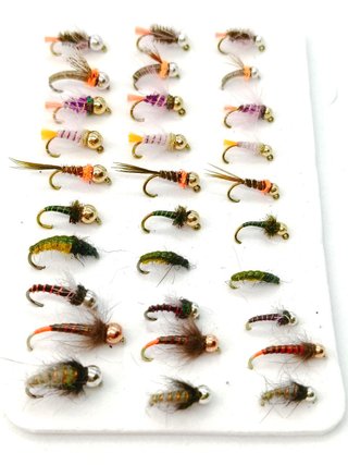 30 Ninfas de Pesca Mixtas