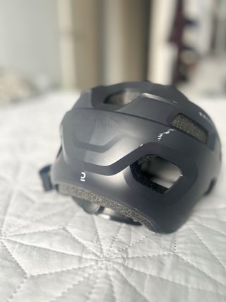 Casco MTB Rockrider Adulto Negro
