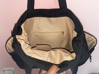 Bolso acolchado negro mujer