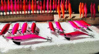 Poteras artesanales para pesca