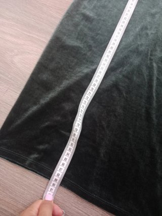 Vestido Bershka verde militar Talla M
