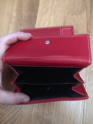 Cartera monedero Balenciaga roja