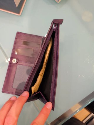 Cartera Panot Barcelona Piel Fucsia