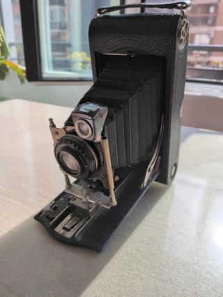 Cámara Kodak Autographic Film A-122 Antigua