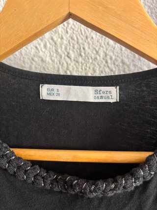 Vestido negro talla única