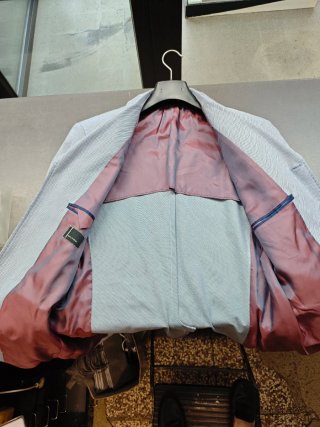 Giacca Berry & Brian righe blu/bianco