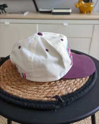 Gorra Mighty Ducks Morada y Blanca