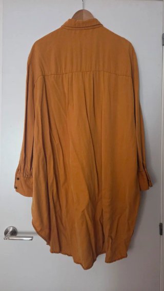 Camisa TRAFALUC Mostaza Talla M