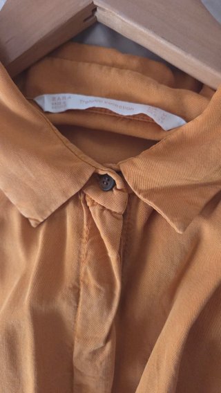 Camisa TRAFALUC Mostaza Talla M