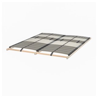 Cama de forja blanca IKEA LEIRVIK