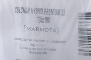 Colchón 150x200 Marmota Hybrid Premium