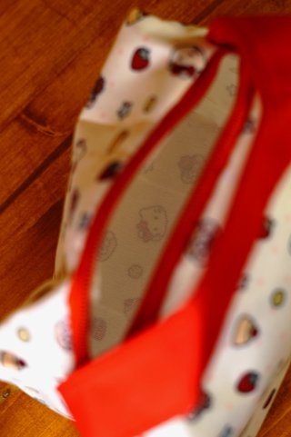 Pochette Hello Kitty Fragole • Bolsa Mini Kawaii