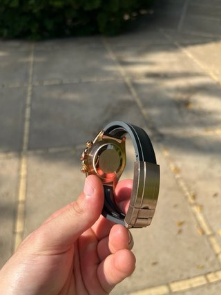 Seiko Daytona Negro/Dorado