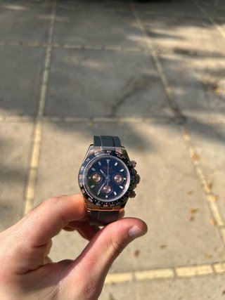 Seiko Daytona Negro/Dorado