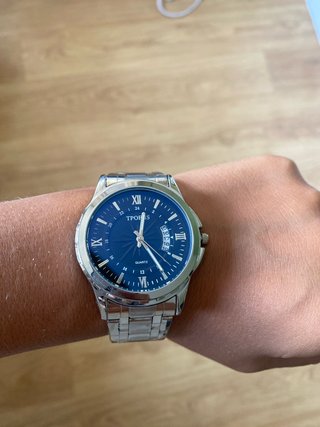 Reloj TPOFES Azul y Plateado
