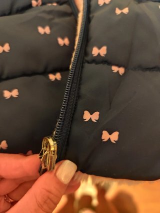 Chaqueta bebé niña reversible
