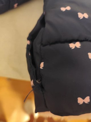 Chaqueta bebé niña reversible