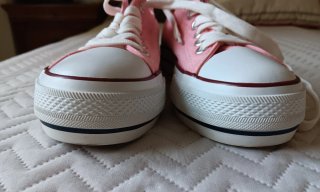 Zapatillas Refresh Lona Rosa Talla 40