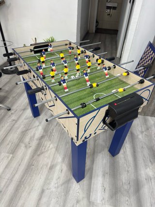 Mesa Multijuegos Billar Futbolín