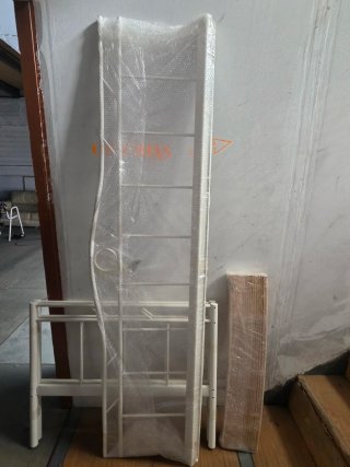 Cama Diván Metálica Blanca