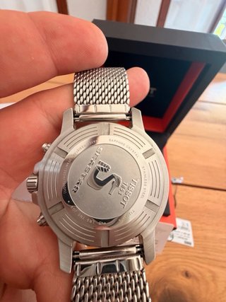 Reloj Tissot Seastar Cronógrafo Verde/Plata