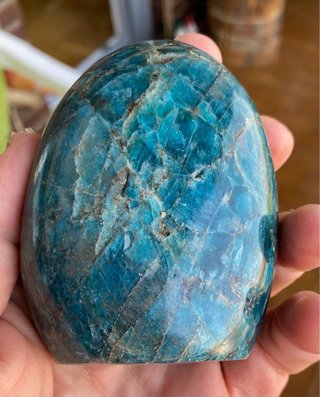 Mineral de Apatito Azul Pequeño