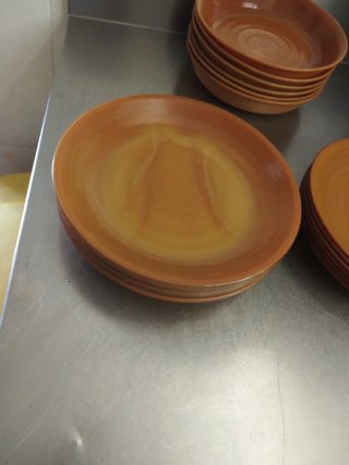 Vajilla Vintage Cerámica Terracota