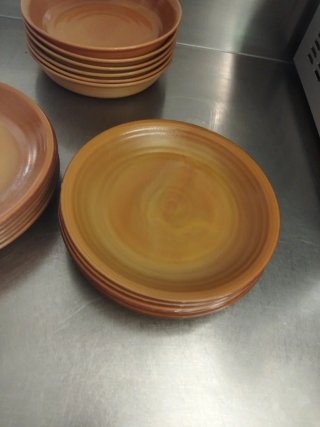Vajilla Vintage Cerámica Terracota