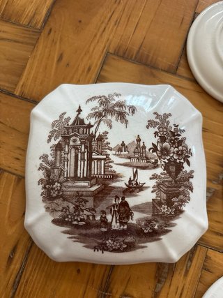 Juego Mantequera La Cartuja de Sevilla Pickman