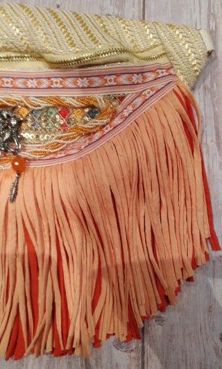 Riñonera Boho Hecha a Mano