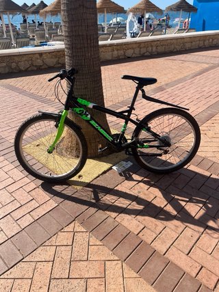 Bici Montaña Infantil Verde