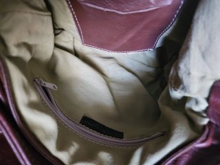 Borsa pelle vintage marrone