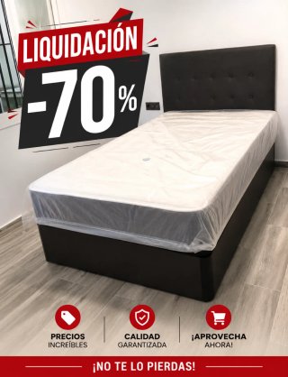 Canapé y Colchón - Liquidación -70%