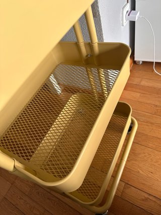Carro Raskog Ikea Amarillo