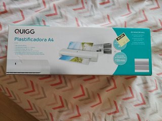 Plastificadora A4 QUIGG - Nueva